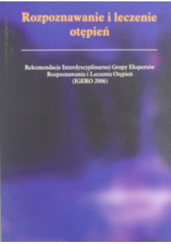 Rozpoznawanie i leczenie otępień