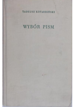 Wybór pism, Tom II