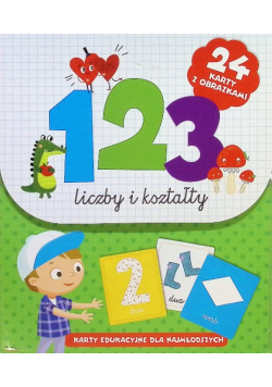 123 Liczby i kształty Karty edu. dla najmłodszych