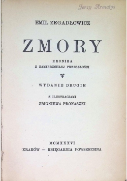 Zmory 1936 r.