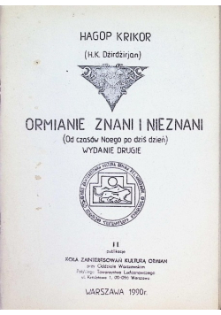 Ormianie znani i nieznani