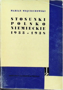 Stosunki polsko niemieckie 1933 - 1938