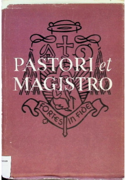 Pastori et magistro