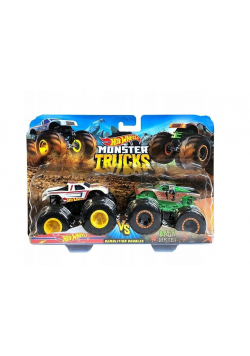 Hot Wheels. Monster Trucks Pojazd 1:64 2-pak