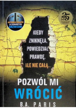 Pozwól mi wrócić