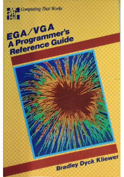 EGA/VGA, a Programmer's Reference Guide