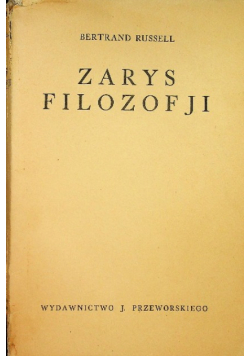 Zarys filozofii 1939 r.