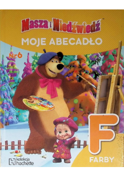Masza i niedźwiedź moje abecadło Farby
