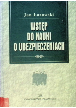 Wstęp do nauki o ubezpieczeniach