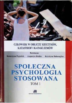 Społeczna psychologia stosowana Tom 1