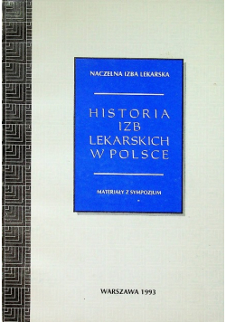 Historia Izb Lekarskich w Polsce