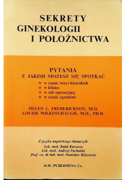 Sekrety ginekologii i położnictwa