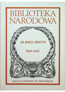 Morsztyn Wybór poezji