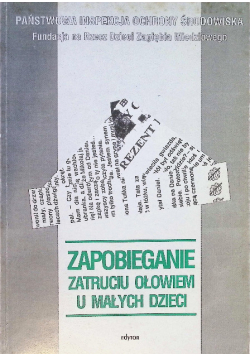 Zapobieganie zatruciu ołowiem u małych dzieci