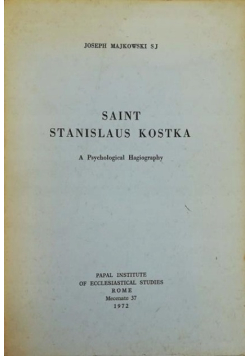 Saint Satnislaus Kostka