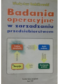 Badania operacyjne w zarządzaniu przedsiębiorstwem