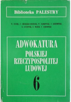 Adwokatura Polskiej Rzeczypospolitej Ludowej