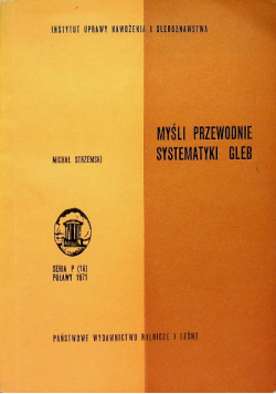 Myśli przewodnie systematyki gleb