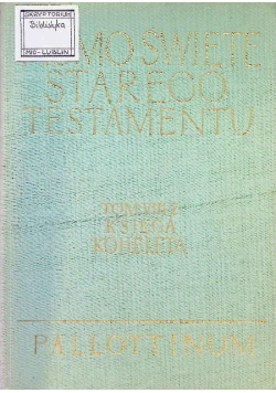 Pismo święte starego testamentu Tom  VIII - 2