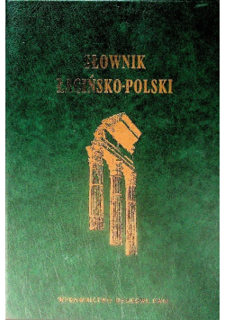 Słownik łacińsko polski Tom II