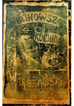 Najnowsza kuchnia warszawska ok 1912 r.