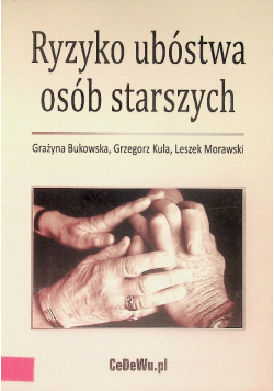 Ryzyko ubóstwa osób starszych