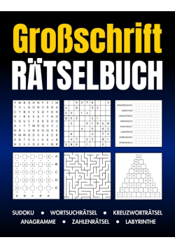 Groschrift Rtselbuch: Sudoku, Wortsuchr?