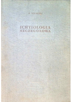 Ichtiologia szczegółowa
