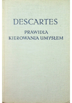 Prawidła kierowania umysłem