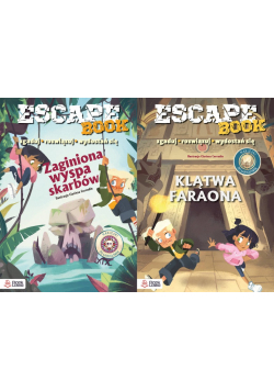 Escape Books Klątwa Faraona / Zaginiona wyspa skarbów