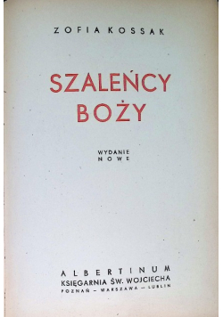 Szaleńcy Boży 1947 r.