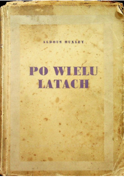 Po wielu latach 1939 r.