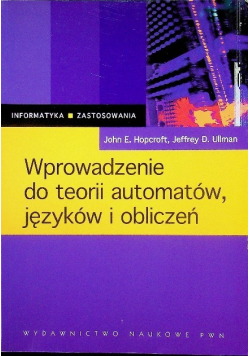 Wprowadzenie do teorii automatów języków i obliczeń