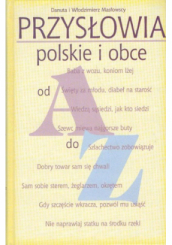 Przysłowia polskie i obce