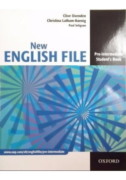 New English File Pre intermediate Students Book