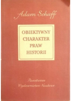 Obiektywny charakter praw historii