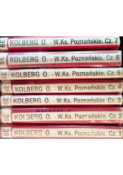 Dzieła wszystkie W  Ks  Poznańskie Część  I do VII