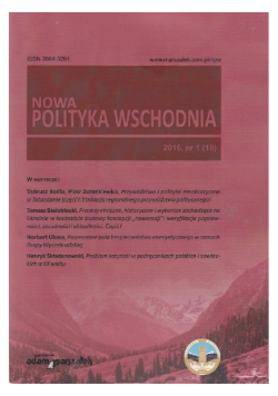 Nowa polityka wschodnia Nr  1 / 16