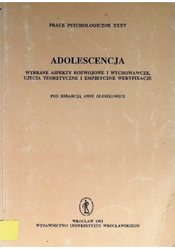 Adolescencja