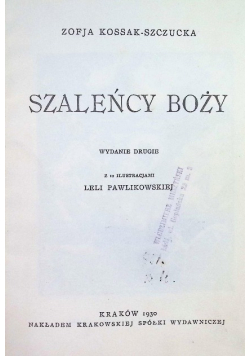 Szaleńcy Boży 1930 r.