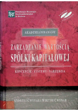 Zarządzanie wartością spółki kapitałowej