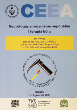 CEEA neurologia, znieczulenie regionalne i terapia bólu