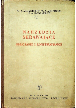 Narzędzia skrawające