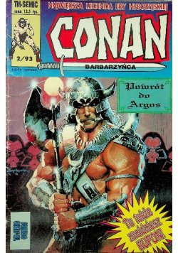 Conan Barbarzyńca Nr 2/93 Największa legenda ery hyboryjskiej