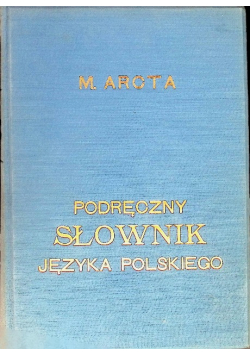 Podręczny słownik języka polskiego 1939 r.