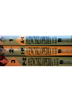 Ilustrowana encyklopedia dla dzieci i młodzieży Tom 1 do 3