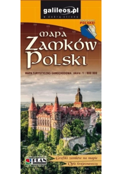 Mapa Zamków Polski 1 : 900 000