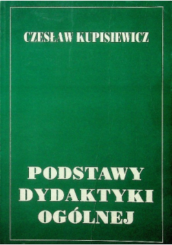Podstawy dydaktyki ogólnej
