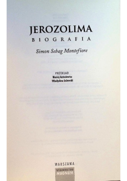 Jerozolima  Biografia