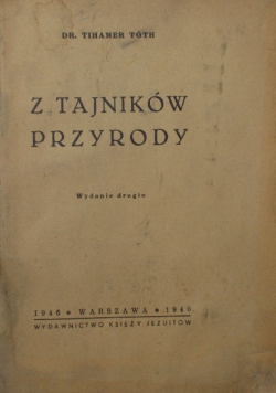 Z tajników przyrody 1946 r